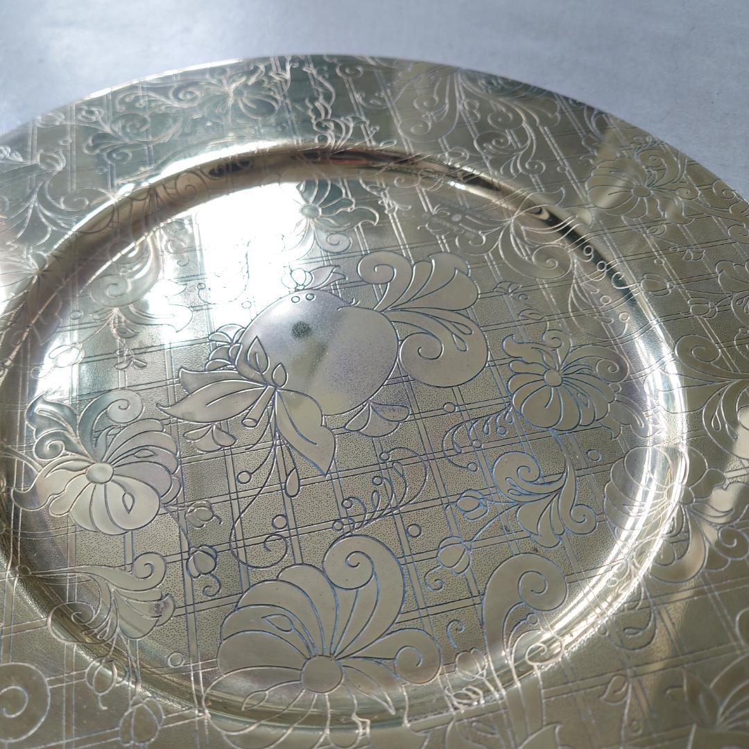 極希少 クリストフル ジャルダンエデン ゴールド アンダープレート 1点