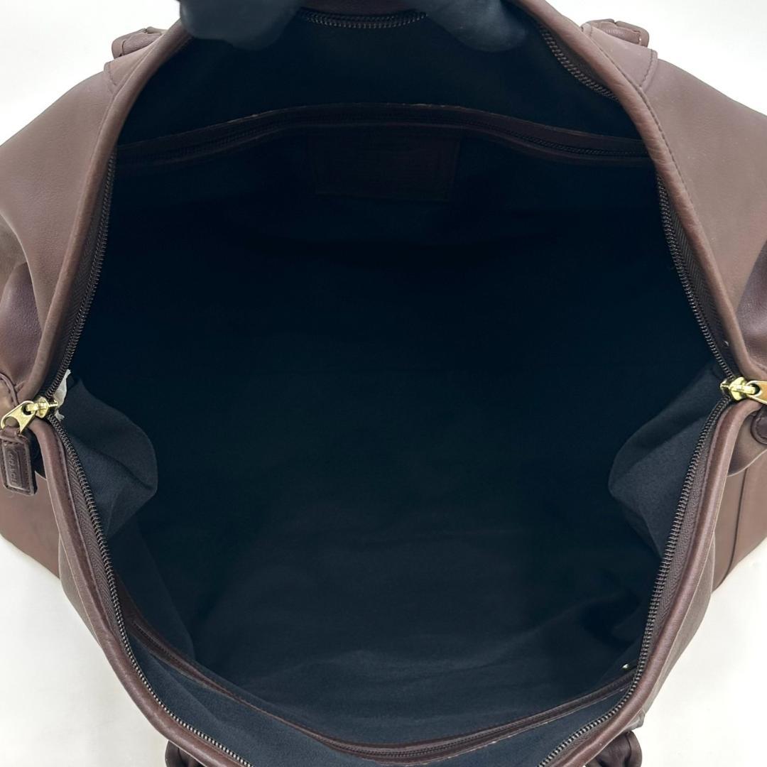 COACH オールドコーチ 2way ボストンバッグ 旅行用バッグ 男女兼用 茶