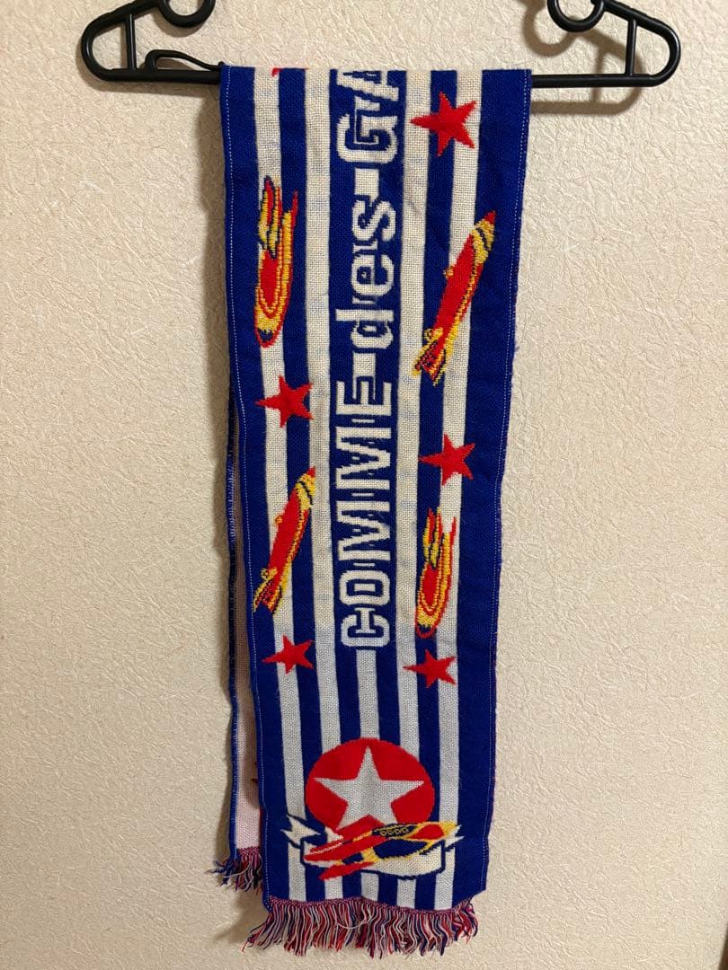 COMME des GARÇONS ストライプマフラーサッカー コムデギャルソン