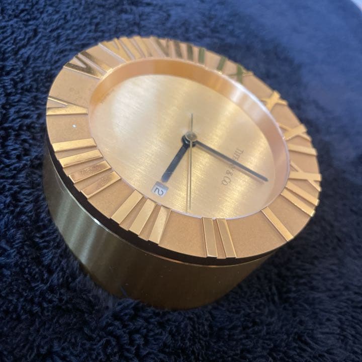 TIFFANY&CO. ティファニー テーブルクロック 置き時計 オブジェ