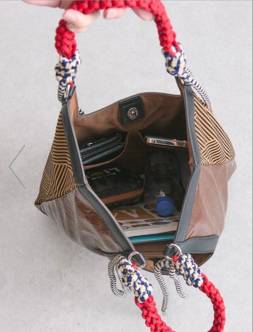 ear PAPILLONNERイヤパピヨネ MTAミックストートバッグ　A4