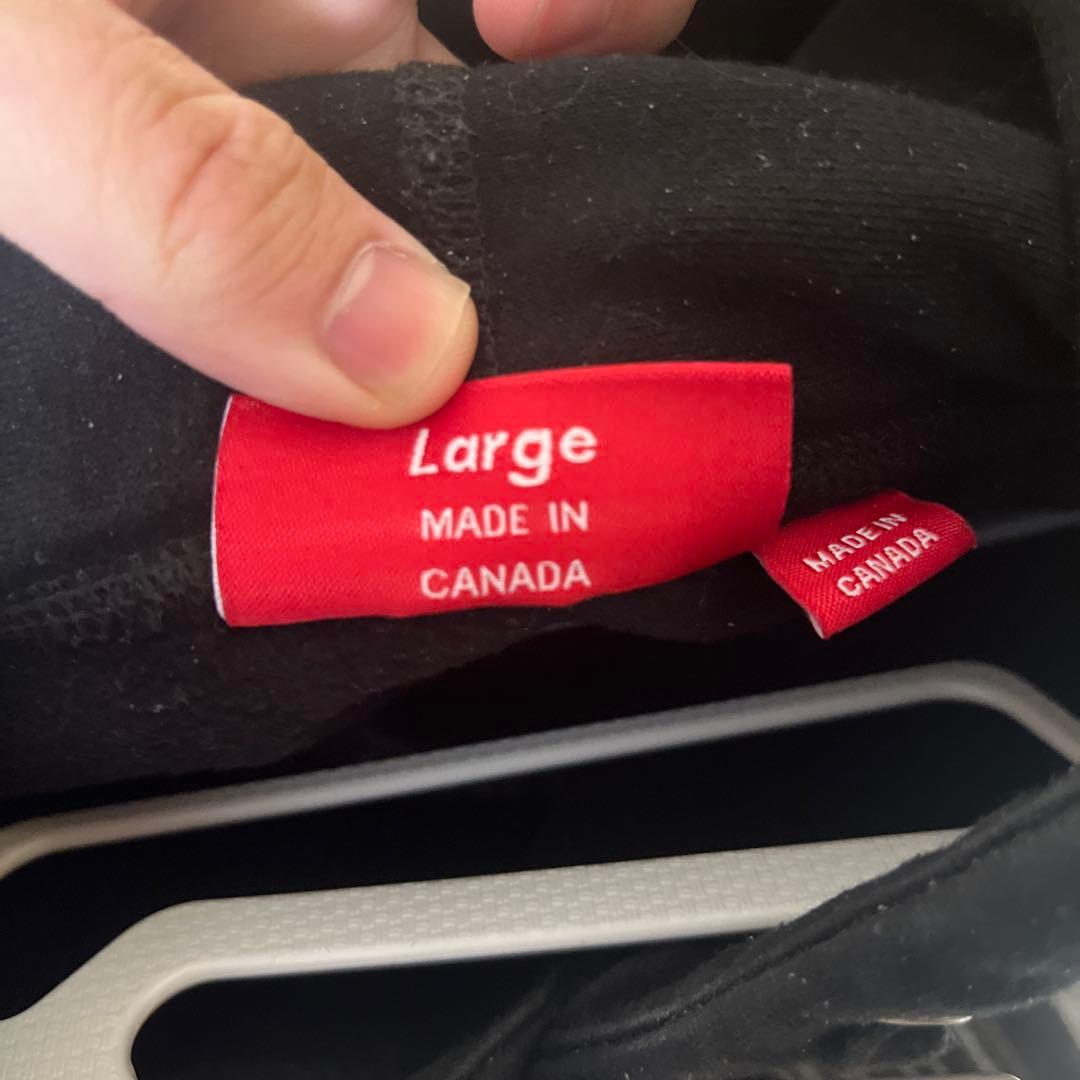 Supreme BOX LOGO 黒 サイズL パーカー　ボックスロゴ