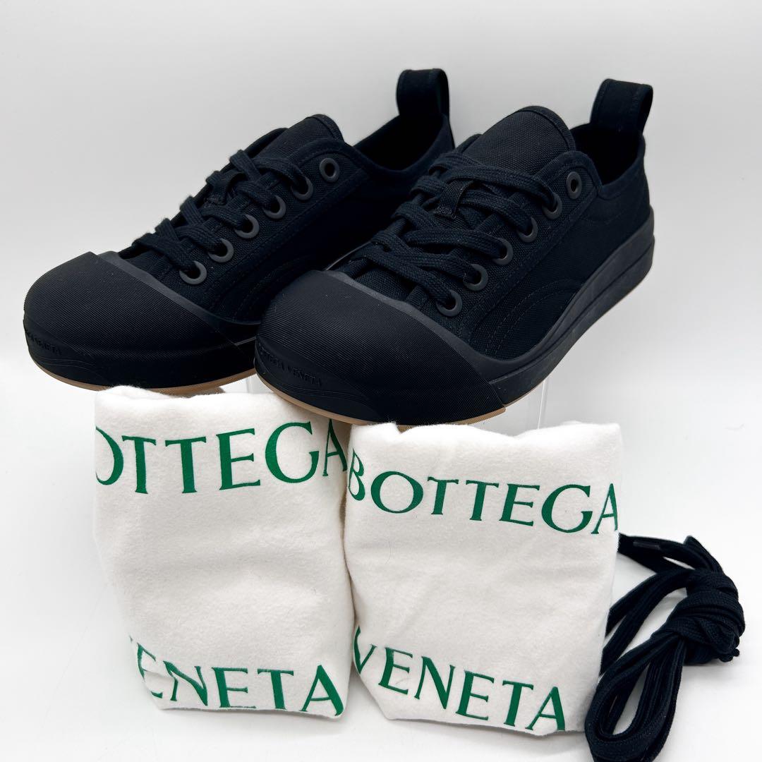未使用級✨BOTTEGA VULCAN 黒 37.5 スニーカー