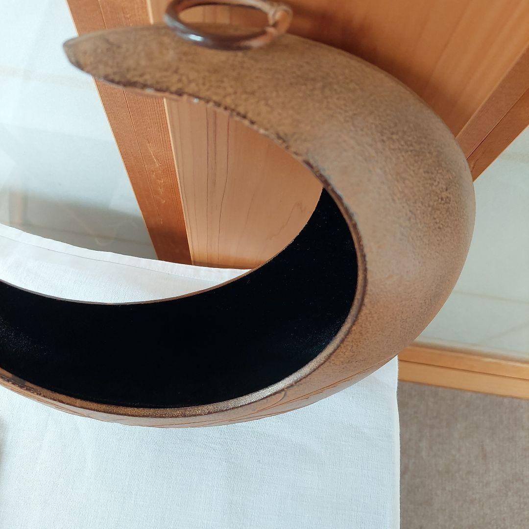 南部鉄器　岩鋳　吊り花器　猿手フック 　猿 　置物 花器　池坊好み　華道　茶道