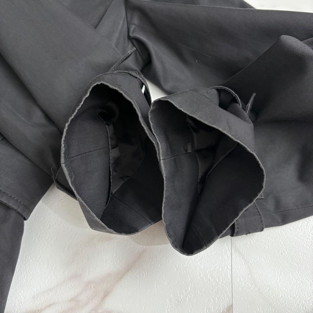 人気◆バーバリーロンドン ベルト付 トレンチコート ショート丈 9号 M