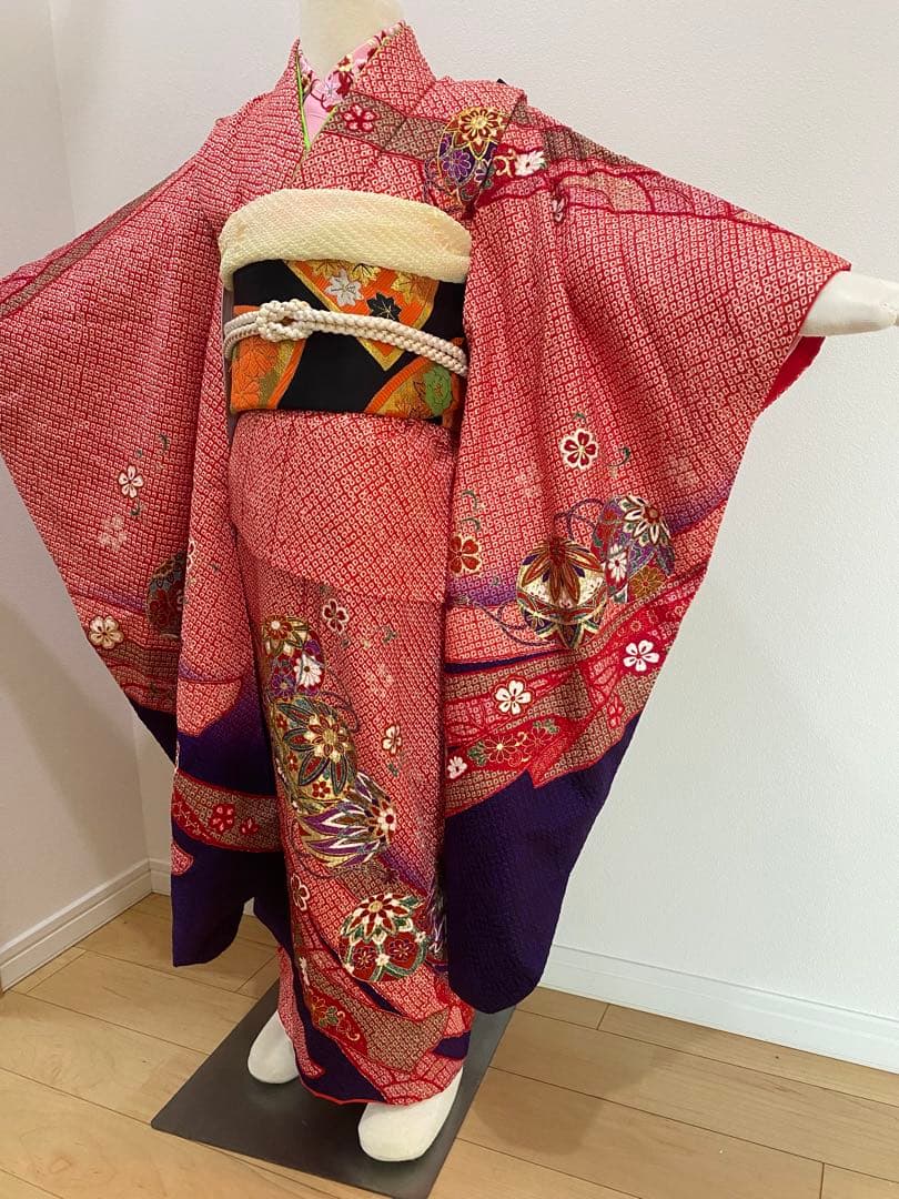 総絞り　7歳七五三 フルセット