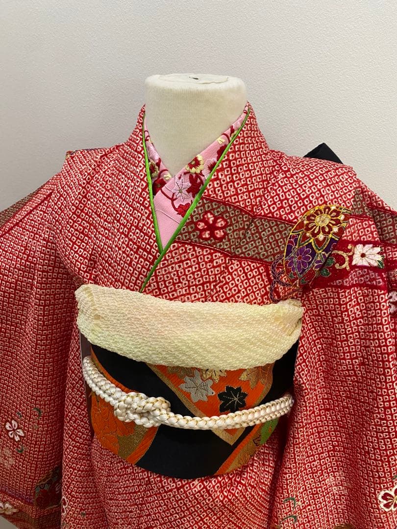 総絞り　7歳七五三 フルセット