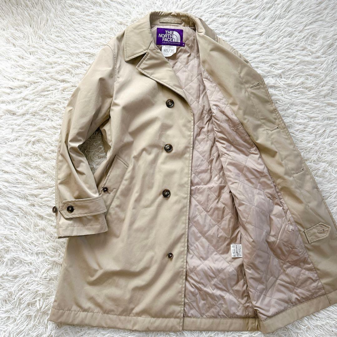 極美品　ノースフェイスパープルレーベル　ビームス別注　プリマロフト　コート