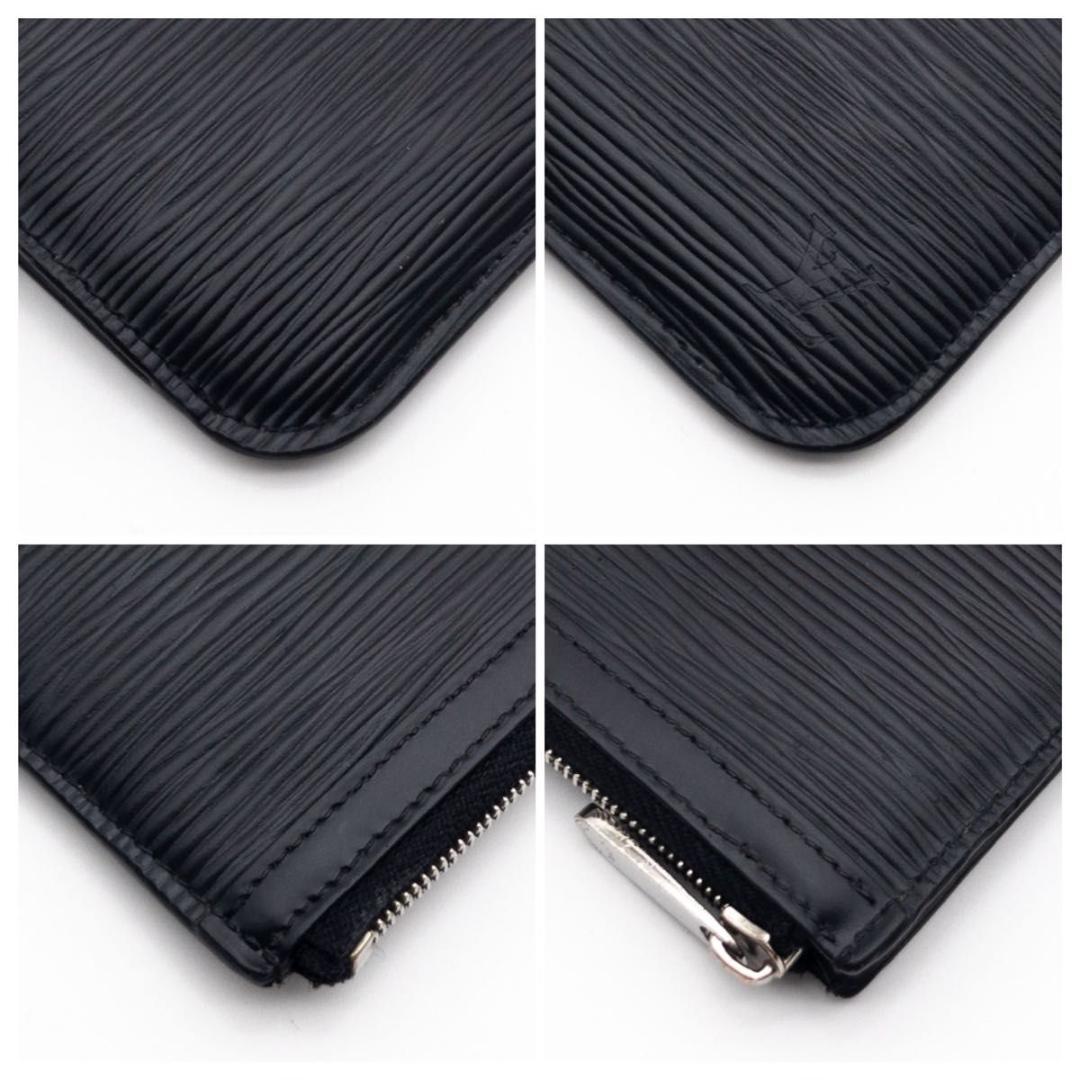 【極美品】ルイヴィトン　ポシェットクレNM エピ　ケース　小銭入れ　黒