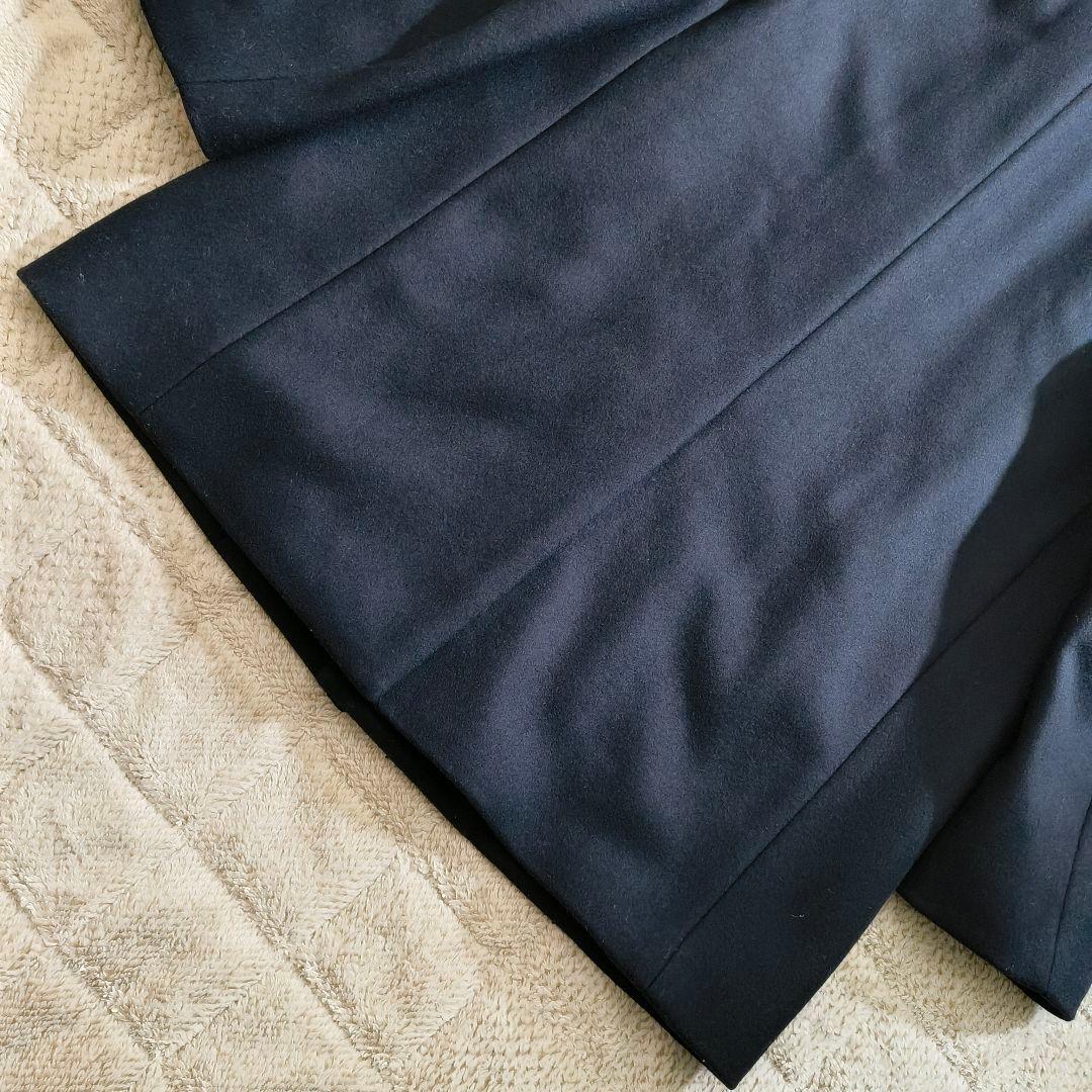 セオリー BELVIN スタンドカラーコート カシミヤ混 ロング XS