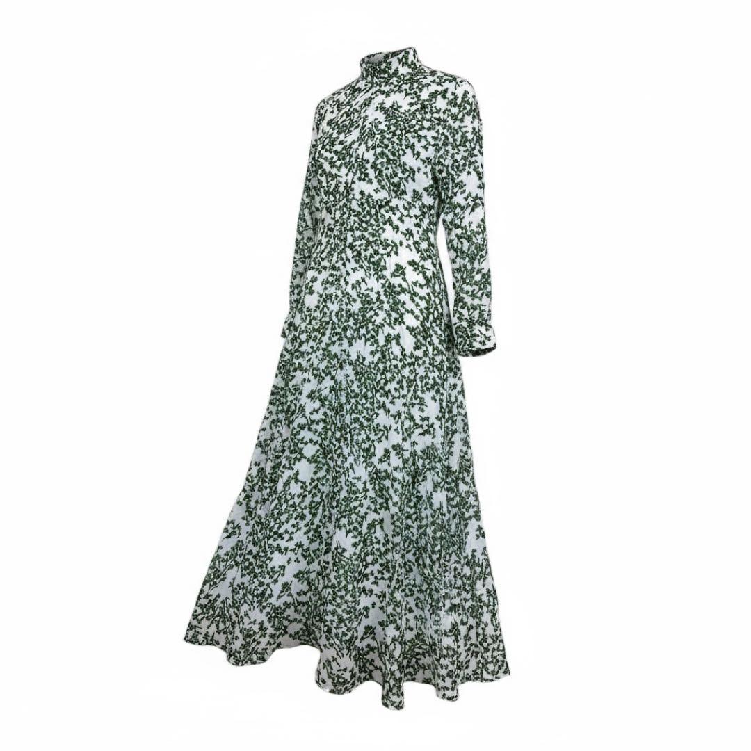 CLANE FLORET OPAL ワンピース 2/M グリーン