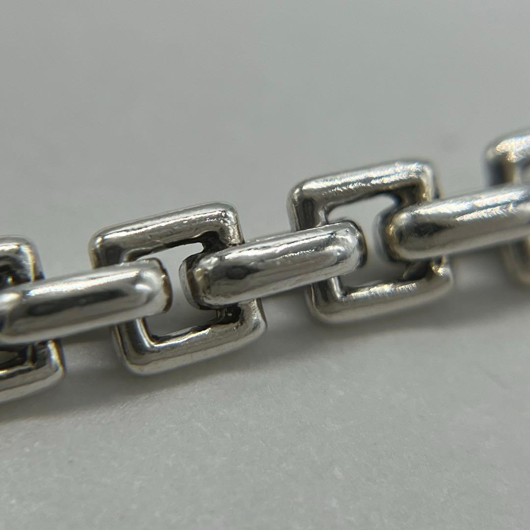 ティファニー TIFFANY オーバル スクエアリンクチェーン ブレスレット