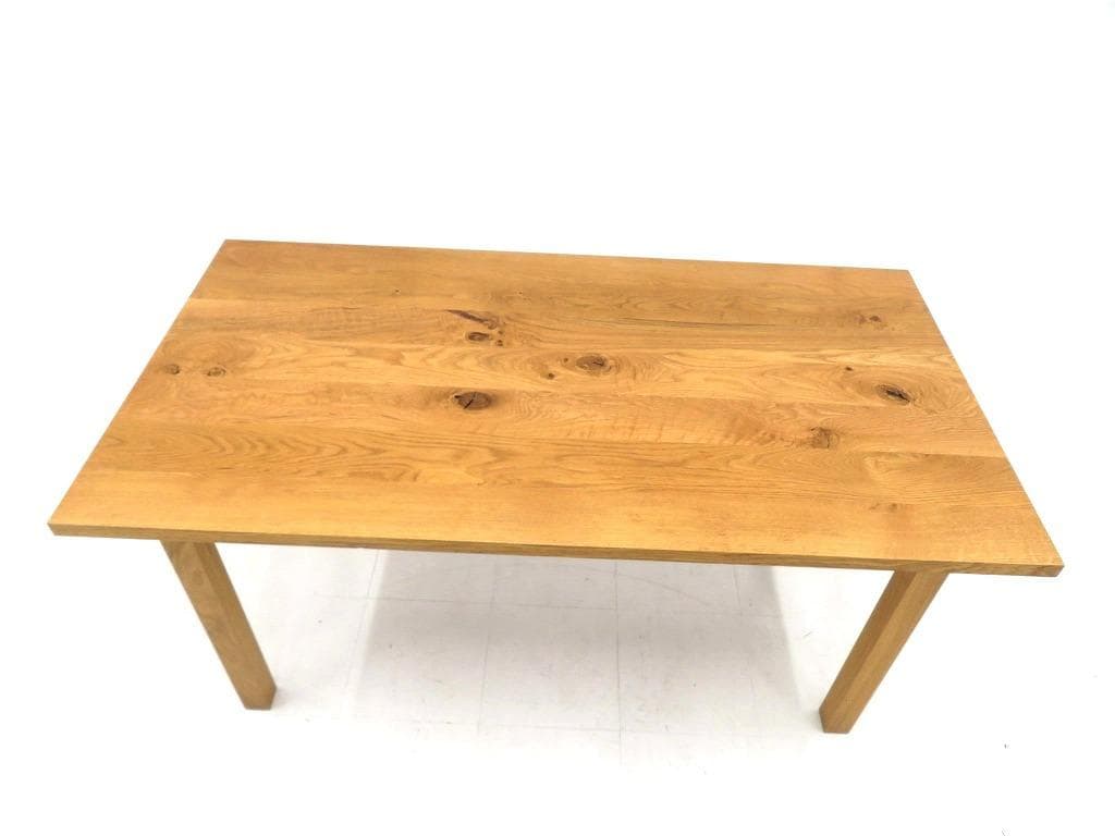 展示品　無印　オーク材　リアルファニチャー　ダイニングテーブル　デスク　机