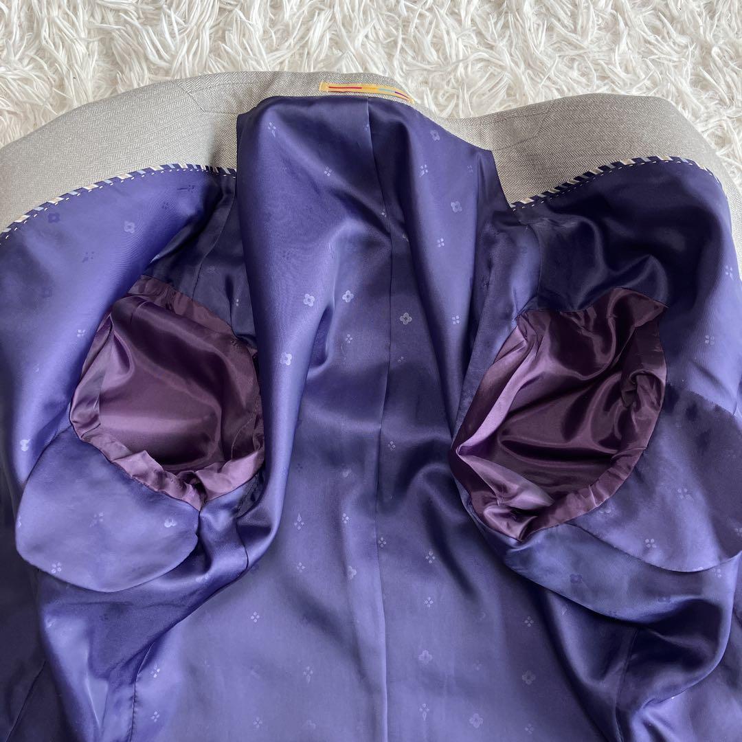 極美品 ORIHICA レディーススーツ 3点セット ライトグレー