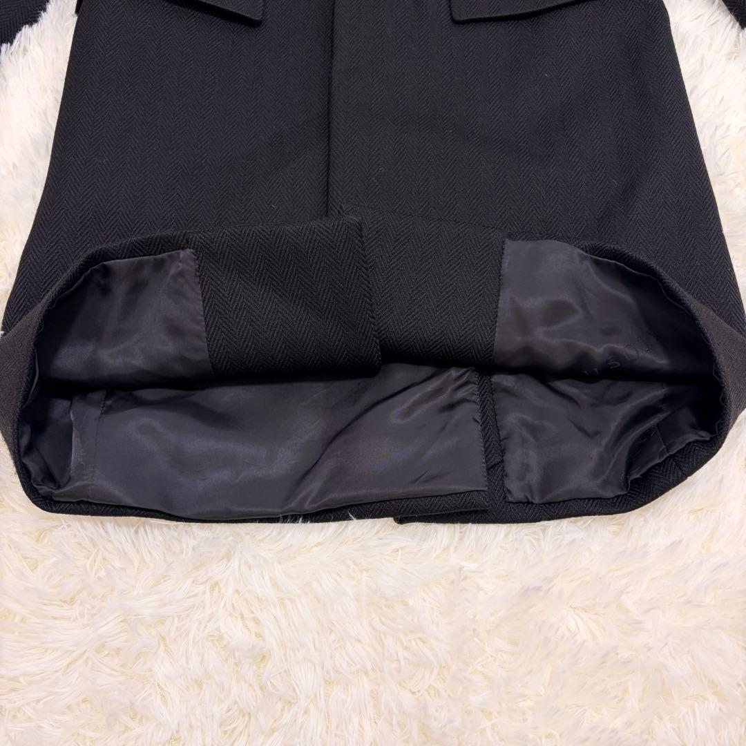 【ヘリンボーン】マッキントッシュ チェスターコート へリンボーン ウール