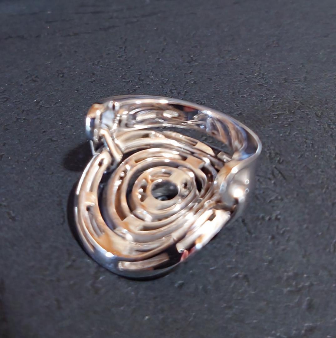 【パいん】BVLGARI アストラーレ チェルキ リング K18WG 美品