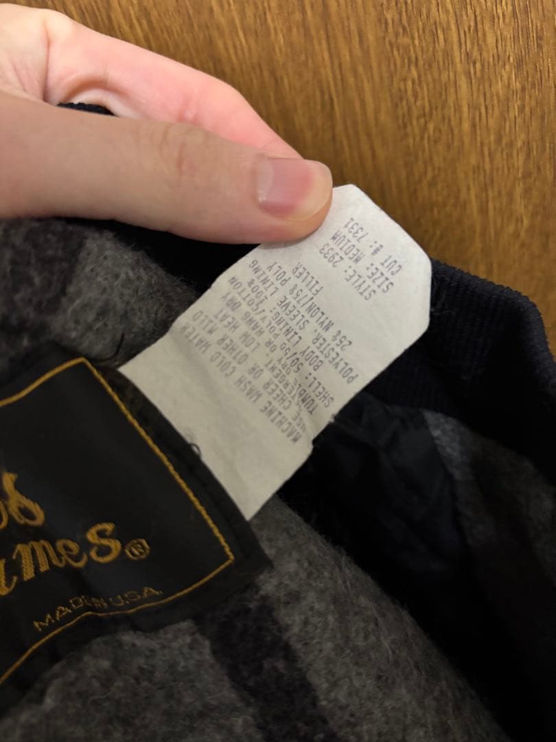 90s 80sDAVIS JAMES ネイティブ柄 ワークブルゾン