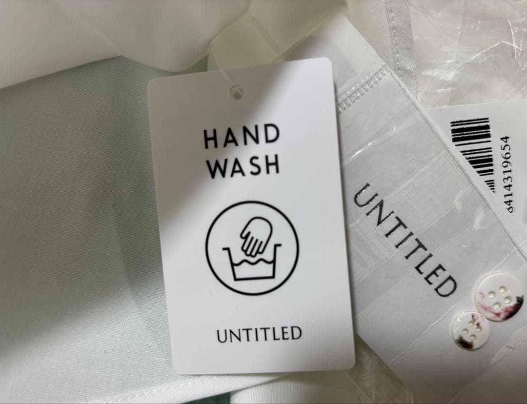 新品89100円相当　アンタイトル　24SS ジャケット　パンツ　スーツ3点　L