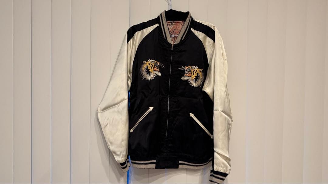 【世界150着限定】GOLD百虎スカジャン 東洋エンタープライズ【サイズM・中】