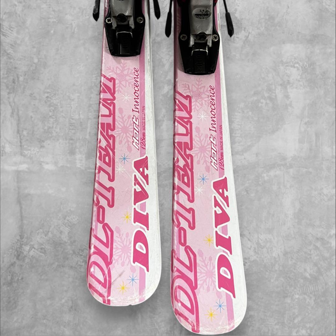 3点♥️ 子供用スキー板　ブーツ　ストック　3点セット　128cm