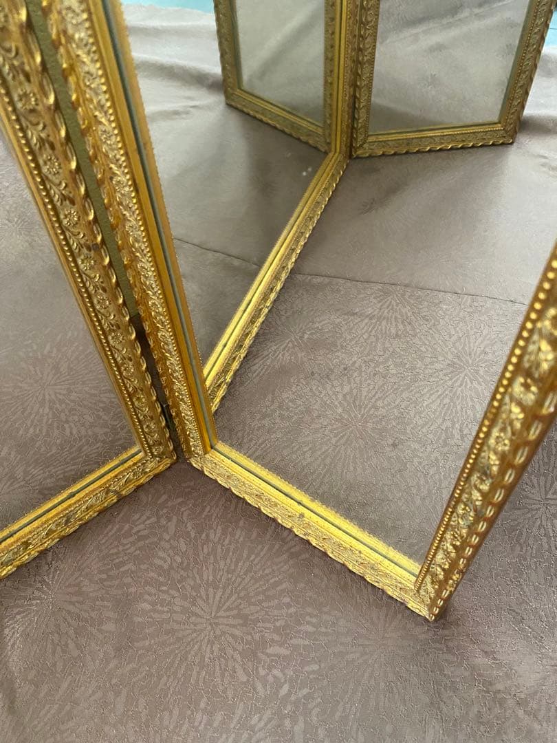 イタリアアンティーク三面鏡