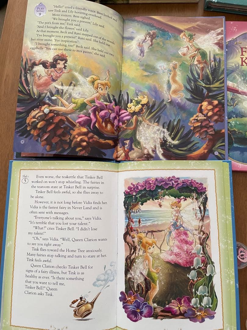 値下げ‼️激レア‼️ディズニーフェアリーズ　ティンカーベル日本語英語絵本ファンブック