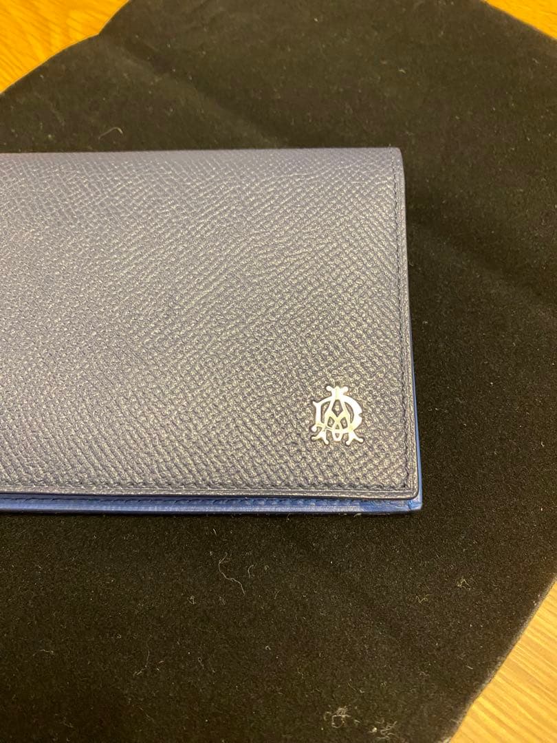 dunhill ネイビー 長財布