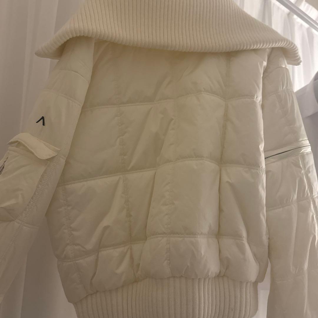 andmary Mary quilting jacket ホワイト