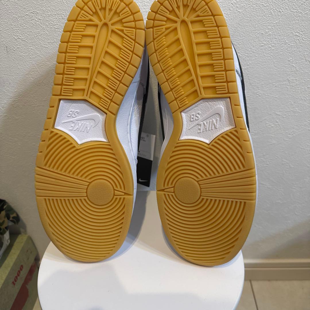 靴 Nike SB Dunk Low Pro \"White/Black