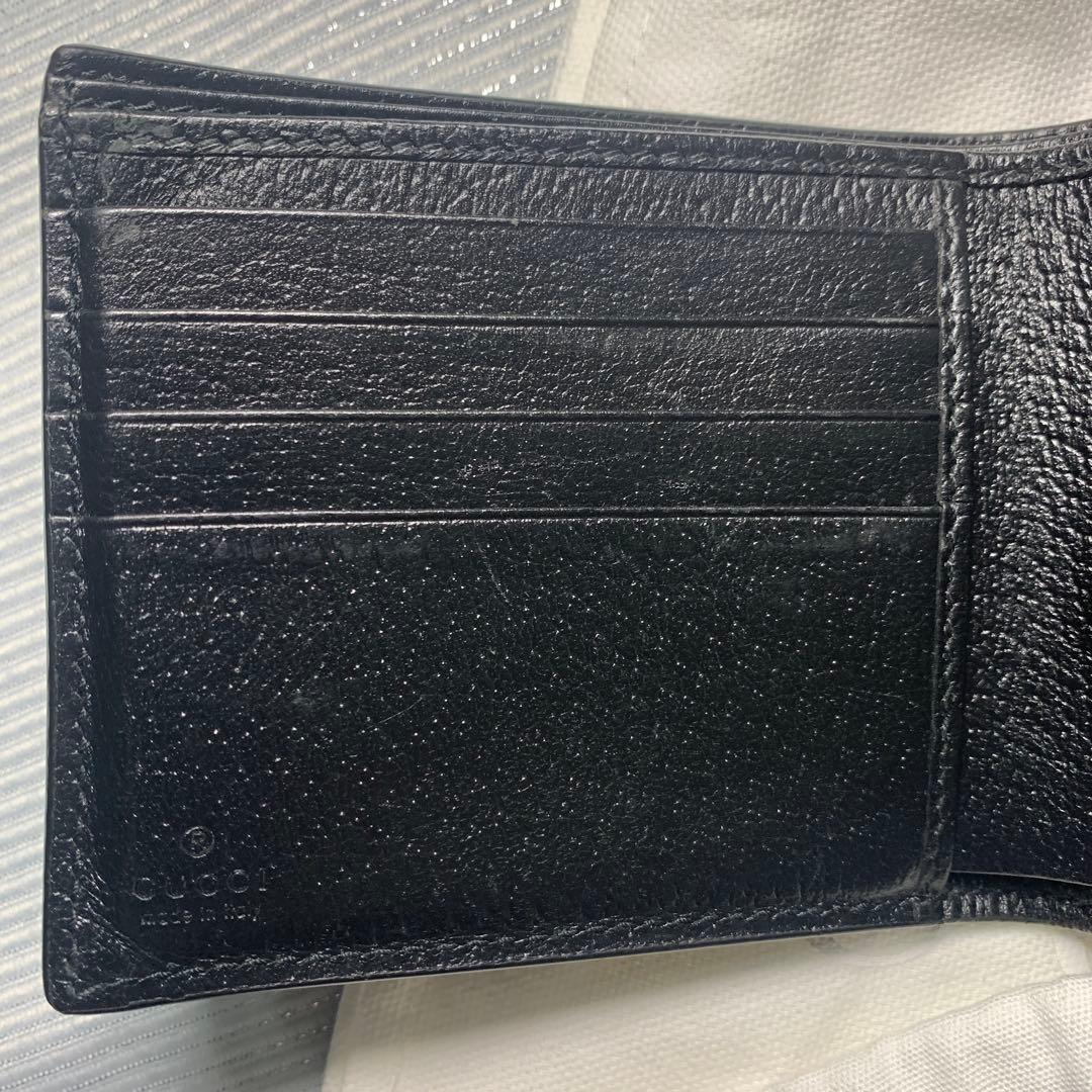 GUCCI グッチ 二つ折財布 GGマーモント ウォレット　折り財布