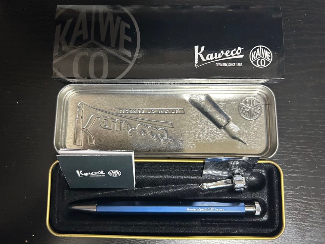 カヴェコスペシャル ブルー ボールペン kaweco special 限定色