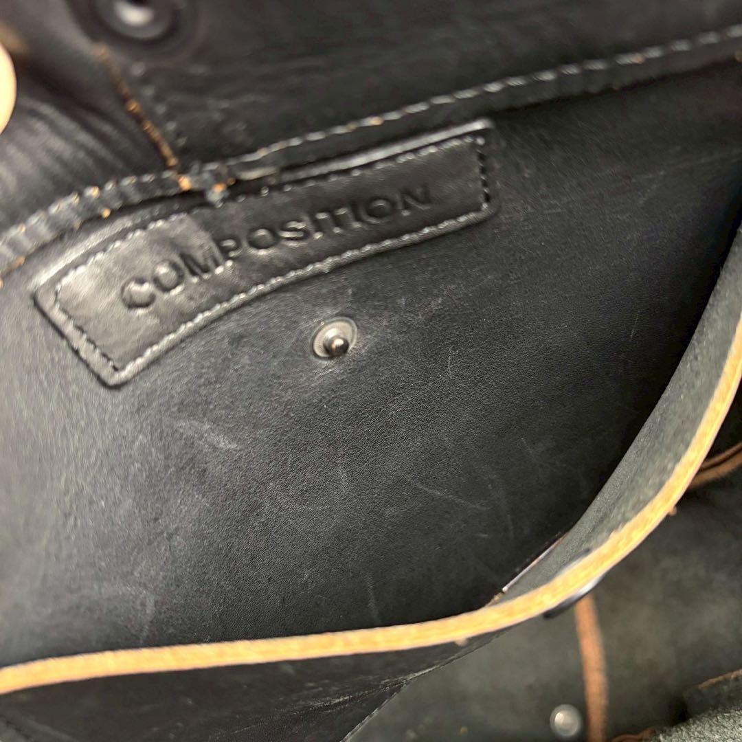 超希少 COMPOSITION イサムカタヤマ トートバッグ ダメージ加工 茶