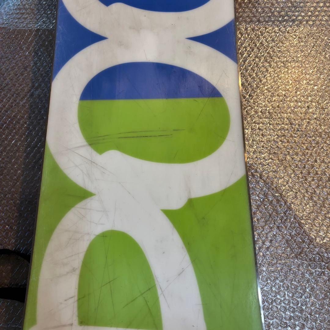 キッズ　子供　スノーボード　ブーツ付　K2 118cm Spoon 23cm