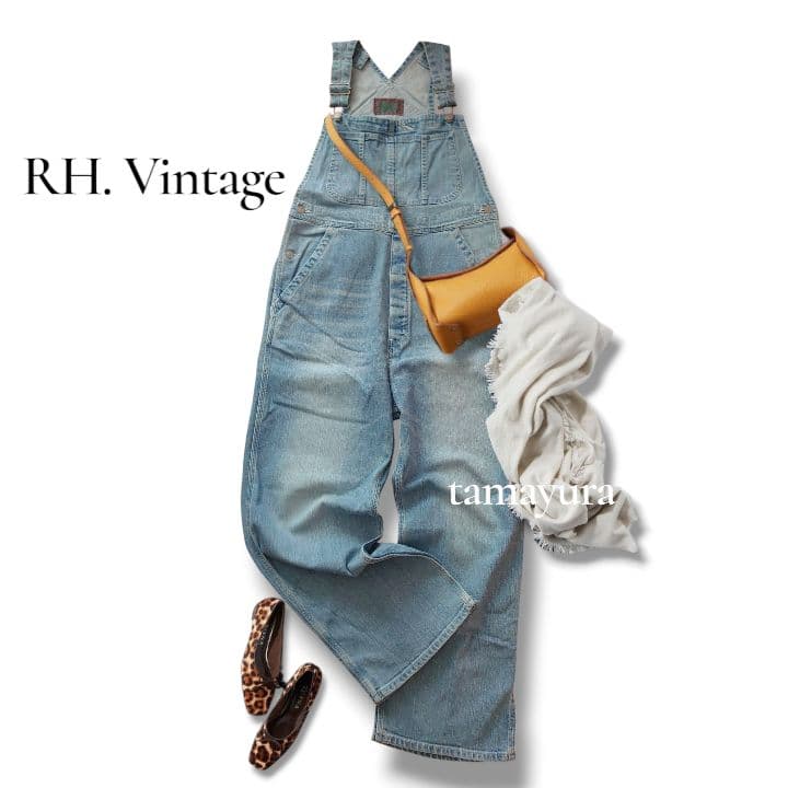 超美品 ロンハーマン ヴィンテージ/デニムサロペット オーバーオール