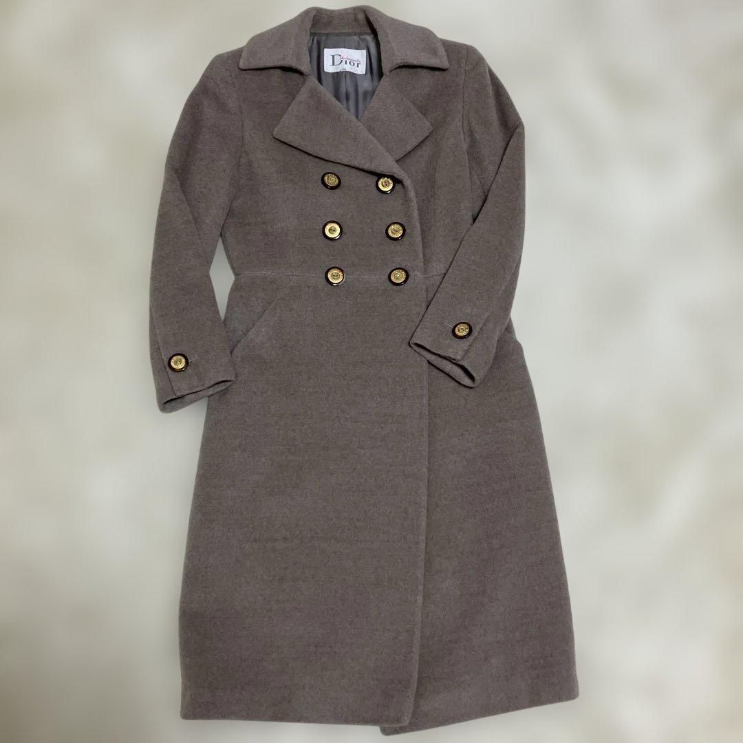 【お値引き中】Dior Mademoiselle カシミア チェスターコート M