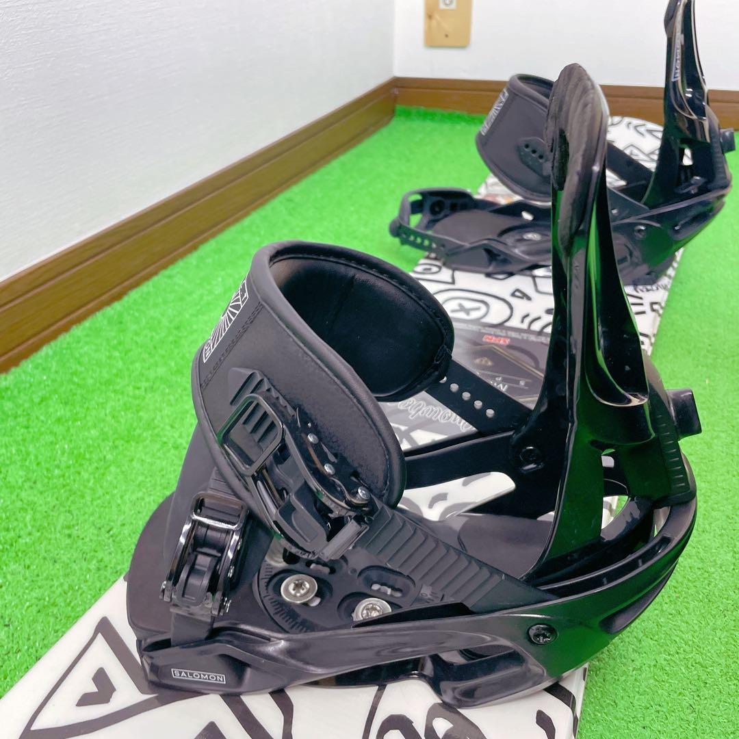 高年式　美品　SPOON サロモン　ユニセックス　スノーボードセット　146
