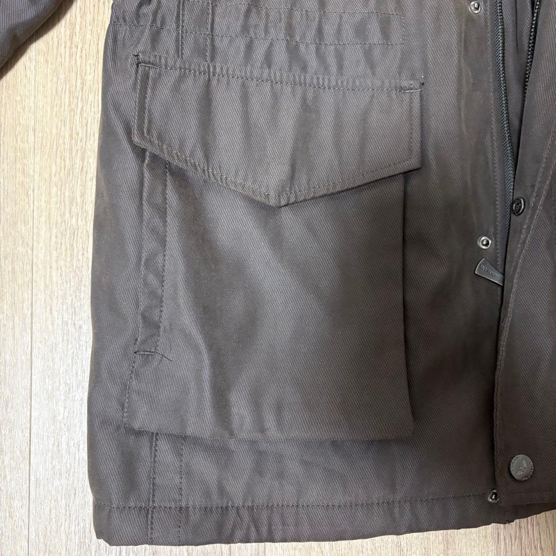 【イタリア製】GIORGIO ARMANI フィールドジャケット XXLブラウン