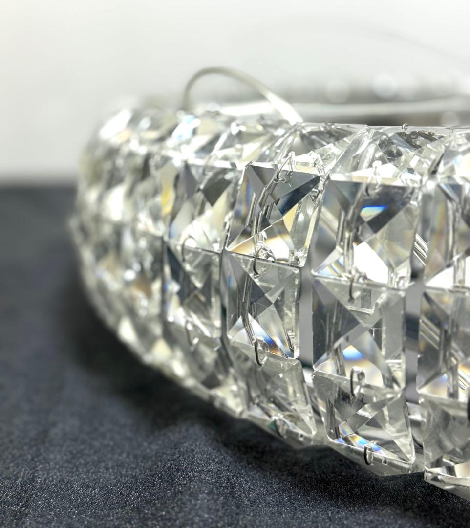 定価29.7万 美品 LED12本付♪YAMAGIWA シャンデリア リリア