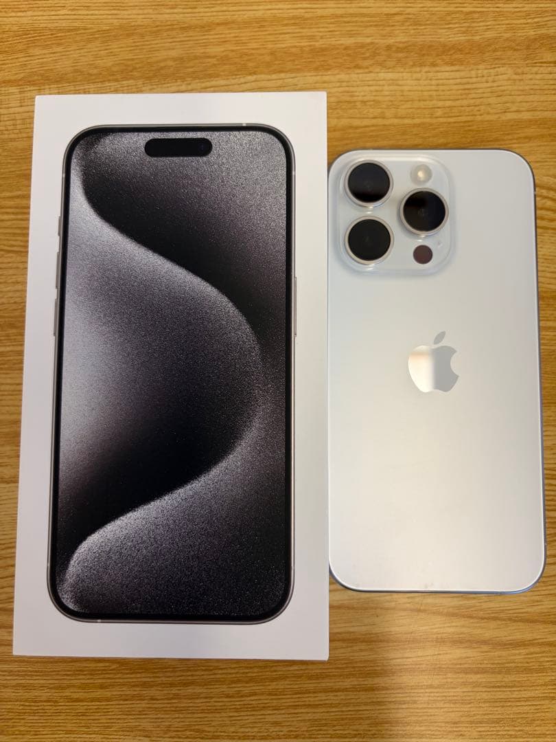 【g】iPhone 15 Pro 128GB ホワイト 本体 Apple