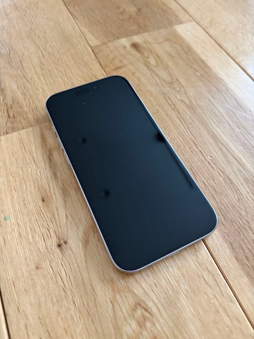【g】iPhone 15 Pro 128GB ホワイト 本体 Apple