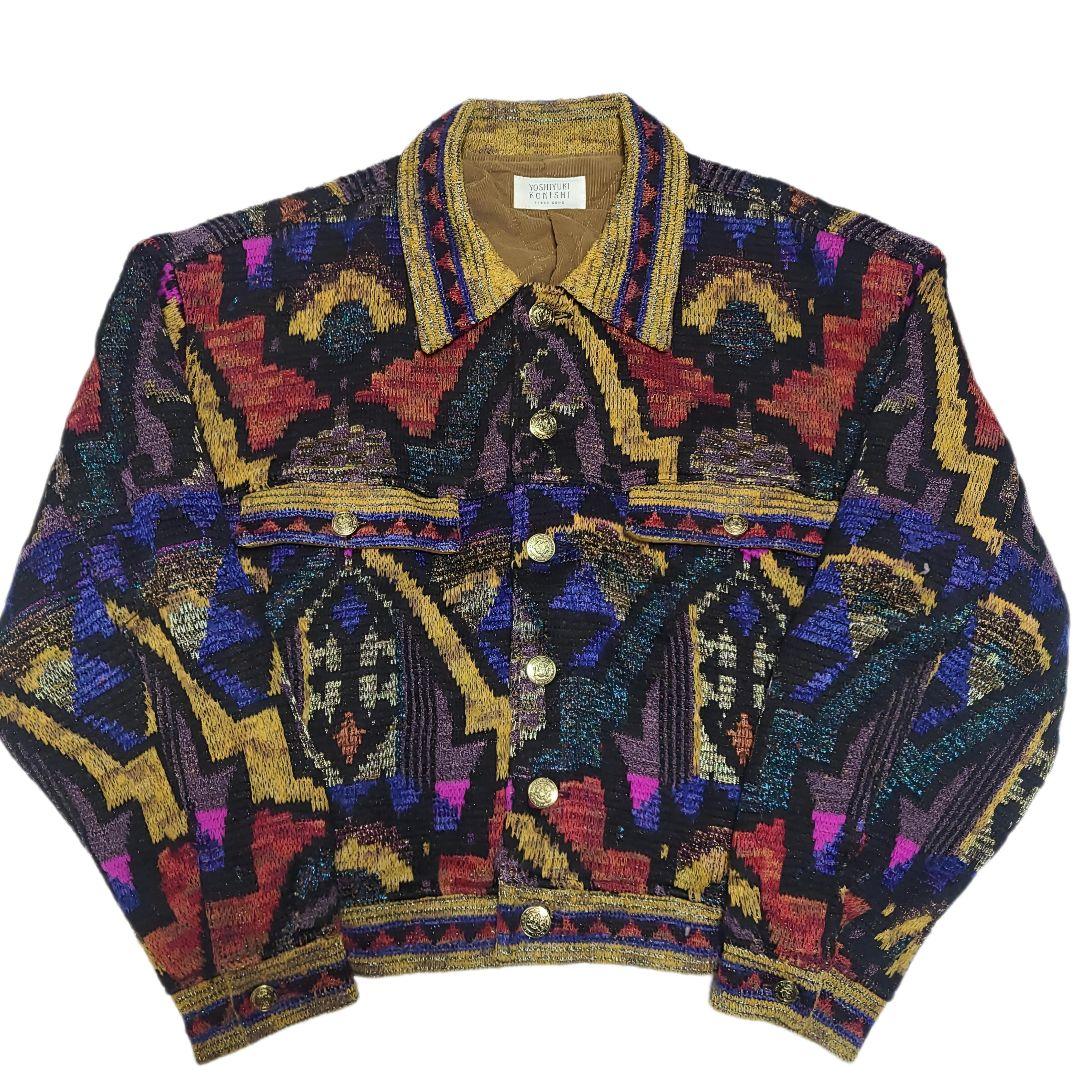 ★*★様 ficce フィッチェ ドン小西 ブルゾン ジャケット 刺繍 総柄 8