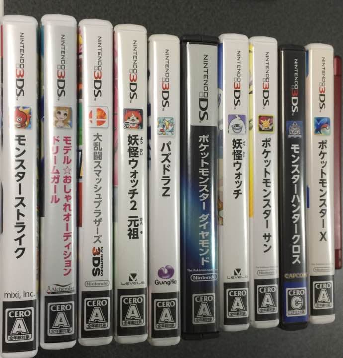 NEW 3DSLL 本体 ソフト10本セット