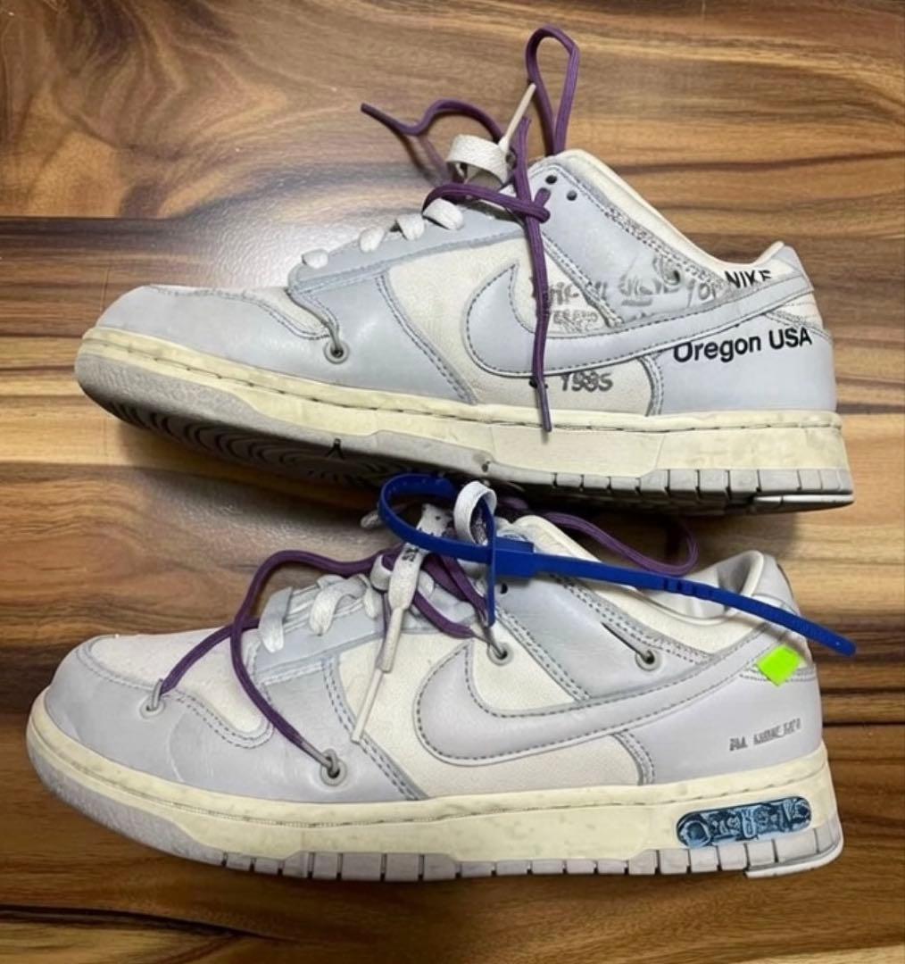 Off-White × Nike Dunk Low Lot.48