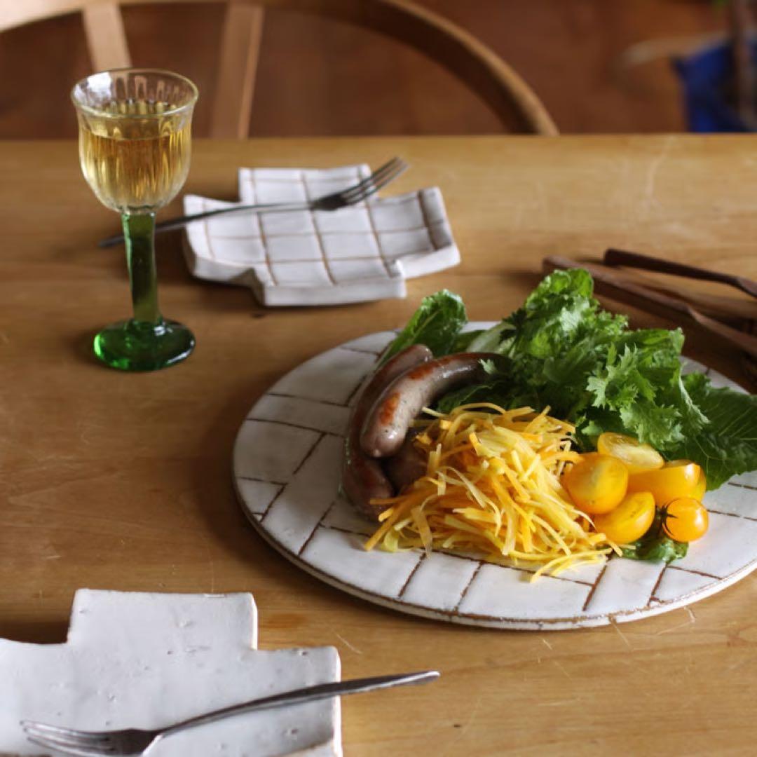 加藤恵津子さん クロス皿 4点セット