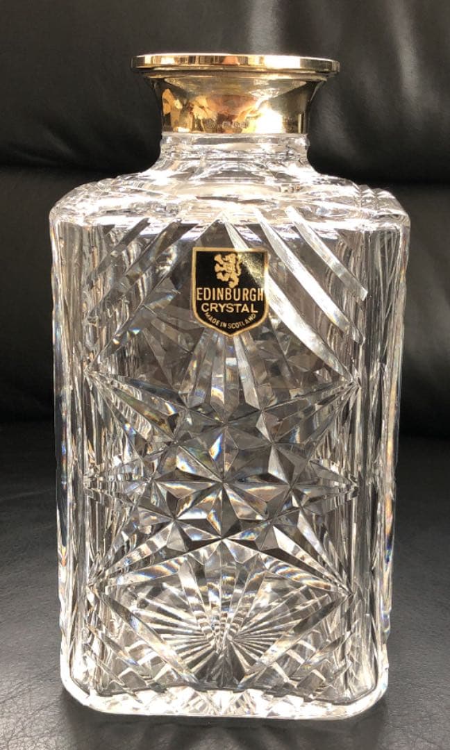 エジンバラクリスタル デカンタ