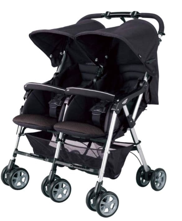 もやし　直接引取限定　コンビ　ベビーカー　ツインスピン　双子用