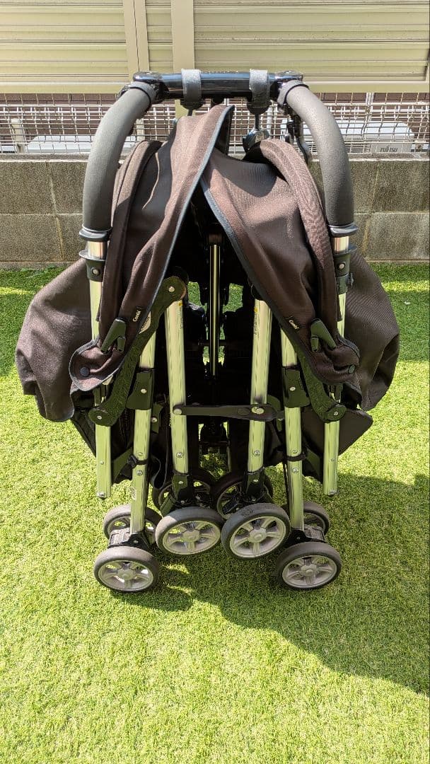 もやし　直接引取限定　コンビ　ベビーカー　ツインスピン　双子用