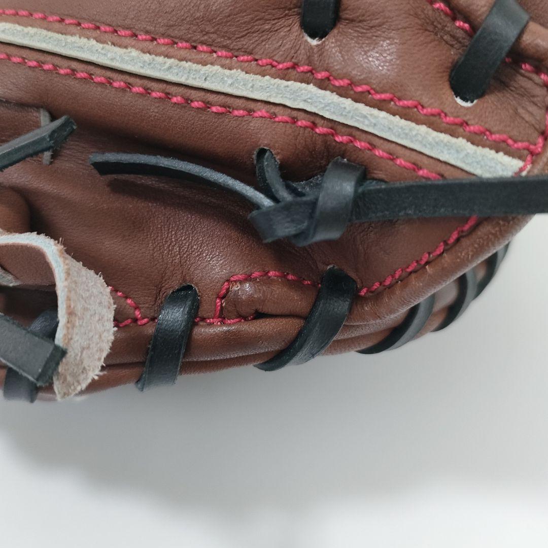 【極美品・ほぼ未使用】ハタケヤマ　硬式用　キャッチャーミット　PBW　和牛革