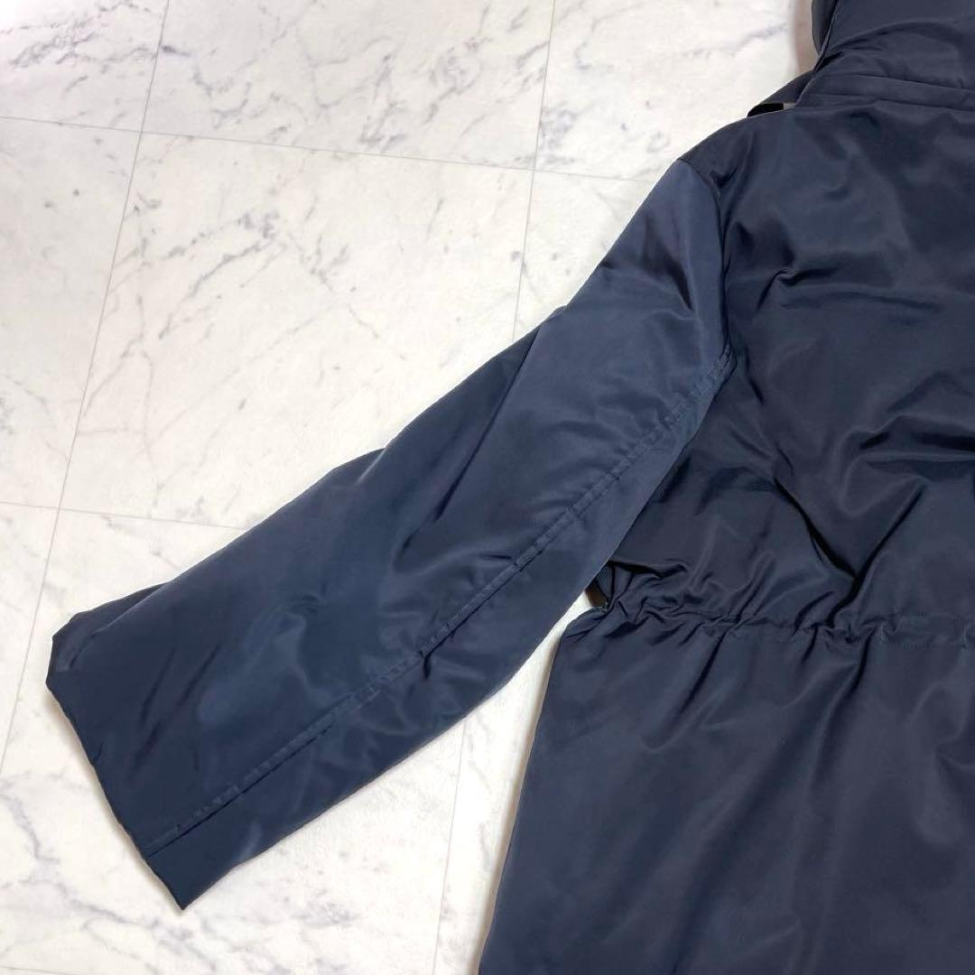 美品✨＋J ユニクロ ジルサンダー ハイブリッドダウンショートコート ネイビーM