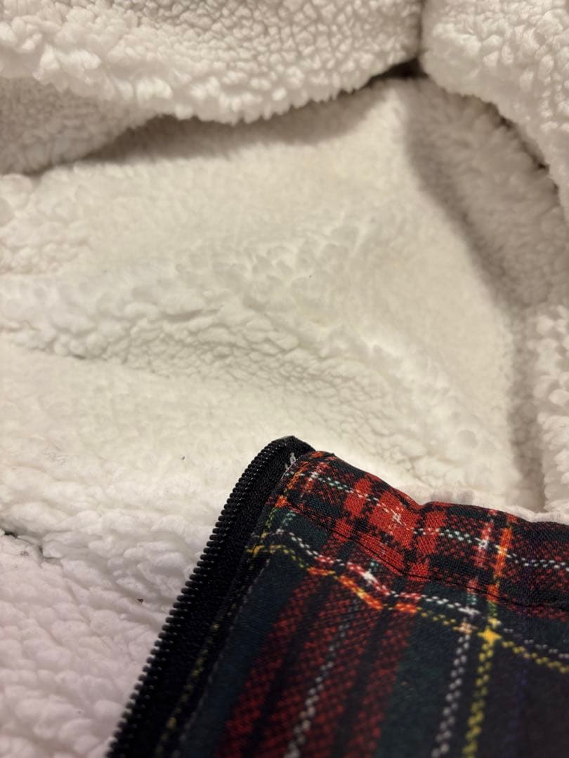 【ちぃ】エアバギー タータンチェック フットマフ ②セット
